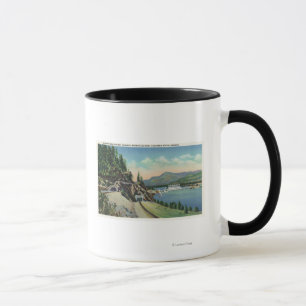 Huvudväg- och järnvägtunneler near Bonneville Mugg