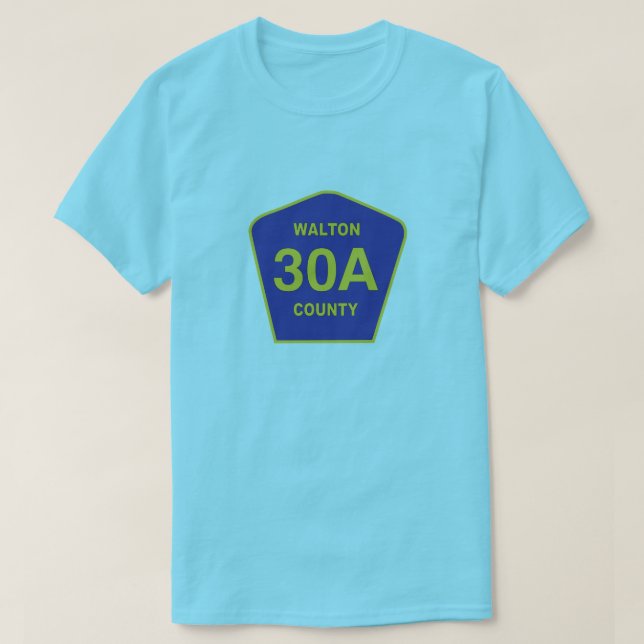 Huvudvägen 30A undertecknar den Walton County Tröja (Design framsida)