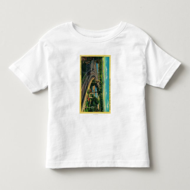 Huvudvägen överbryggar över Santa Ana River Tee Shirt (Framsida)