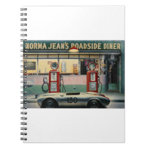 Huvudvägkalender Girl.tif för öde CON03-V2 Anteckningsbok