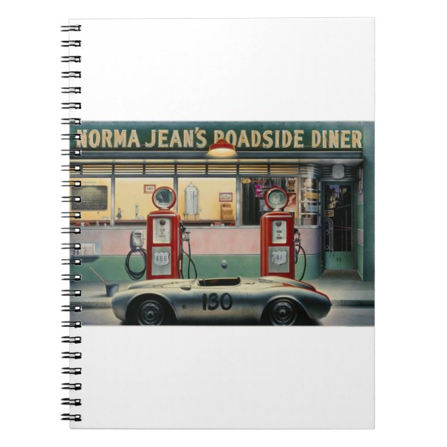 Huvudvägkalender Girl.tif för öde CON03-V2 Anteckningsbok (Framsidan)