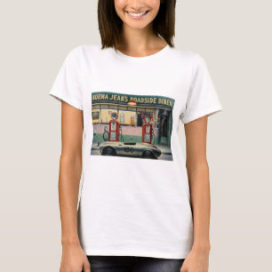 Huvudvägkalender Girl.tif för öde CON03-V2 T Shirt