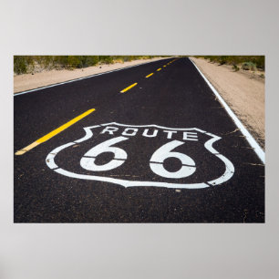 Huvudvägmarkör för rutt 66, Arizona Poster