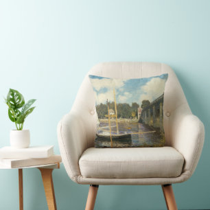 Huvudvägsbron i Argenteuil av Claude Monet Kudde