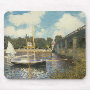 Huvudvägsbron i Argenteuil av Claude Monet Musmatta