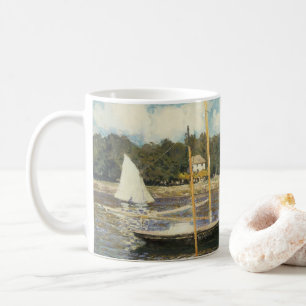 Huvudvägsbron vid Argenteuil av Claude Monet Kaffemugg