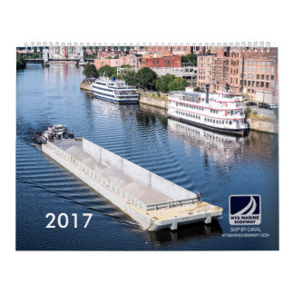 HuvudvägTransporation Co 2017 för NYS marin- Kalender