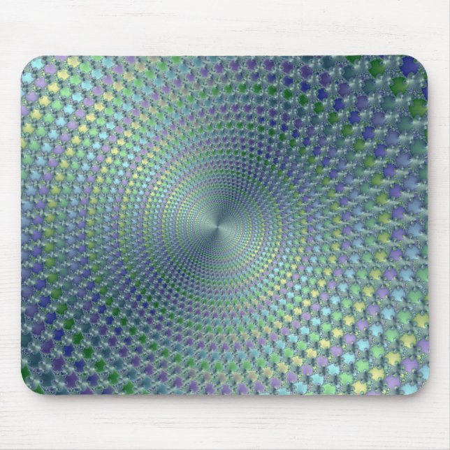 Huvudvärk - Fractal Mousepad Musmatta (Framsidan)