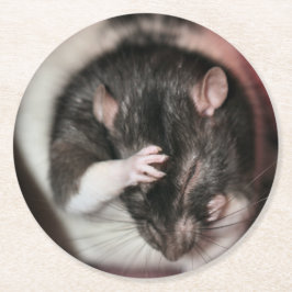 Huvudvärk! Underlägg Papper Rund