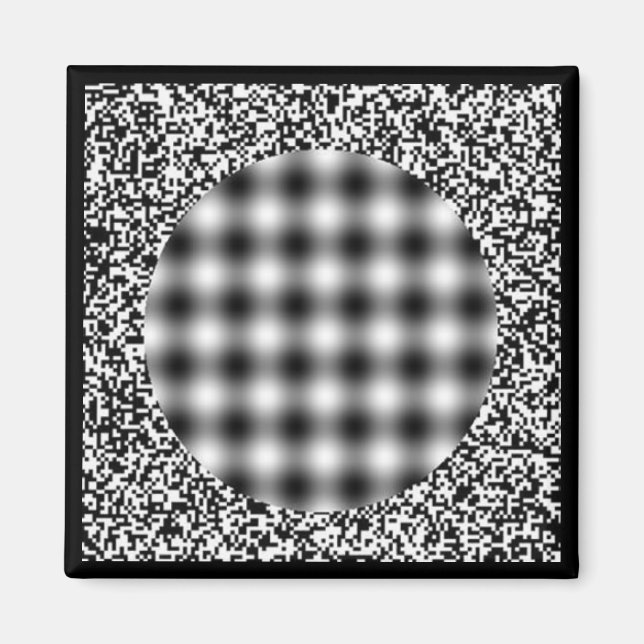 HuvudvärkIllusion Magnet (Framsidan)