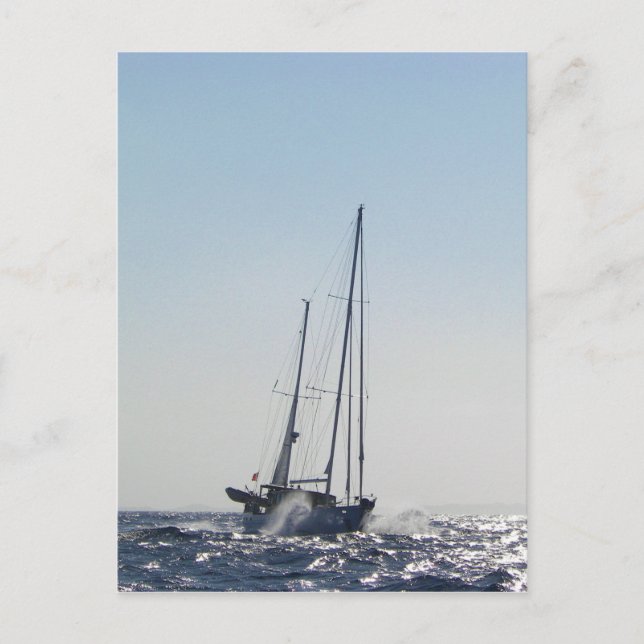 Huvudvind och Sol Vykort (Framsida)