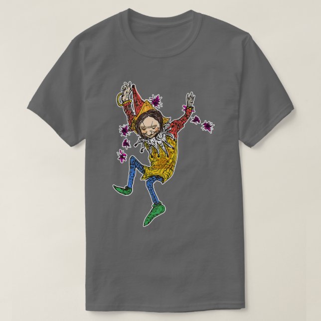 Huzzah Fairy for Goth & Gamers Love and Fun Graphi T Shirt (Design framsida)