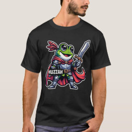 Huzzah Frog Knight T Shirt