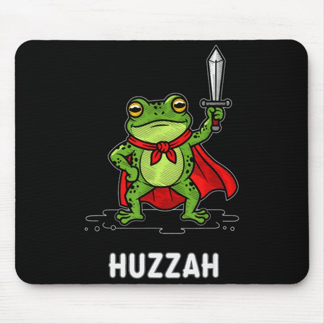 Huzzah Frog  Musmatta (Framsidan)