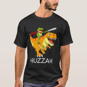 Huzzah Groda Riddare Meme Och Rolig Dinosaurie T Shirt