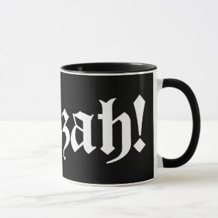 Huzzah! {Medieval Typography} Mugg