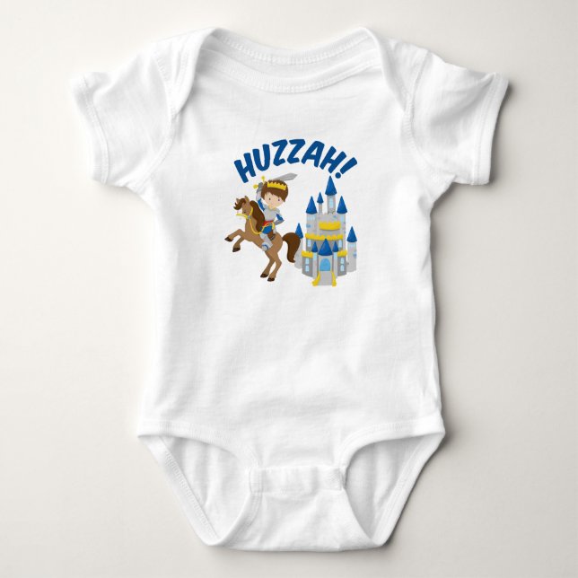 Huzzah renaissanceFaire riddare Tee Shirt (Framsida)
