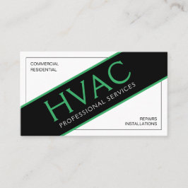 HVAC-Affärskort för Professionell av värmeisolerin Visitkort