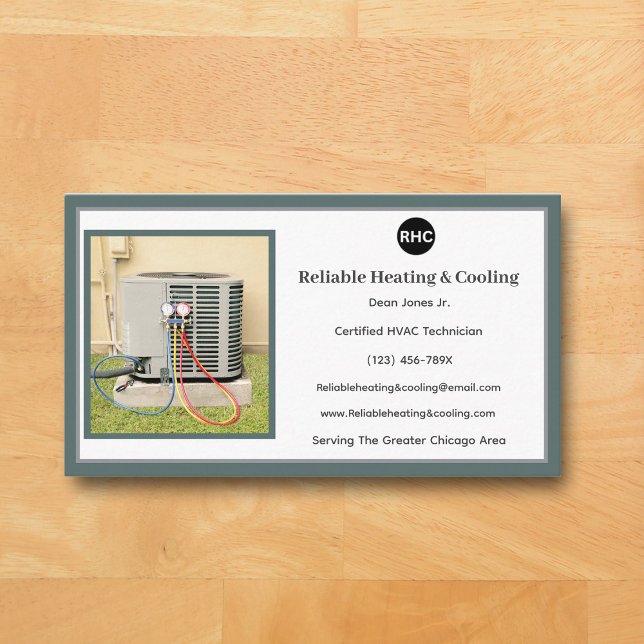 HVAC-Affärskort för upphettning av växelström Visitkort (Ac Business Card )