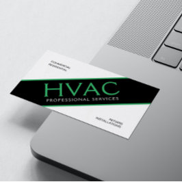 HVAC Affärskort för uppvärmning och kylning av Pro Visitkort