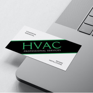 HVAC Affärskort för uppvärmning och kylning av Pro Visitkort