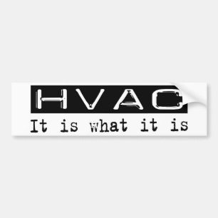 HVAC är det Bildekal