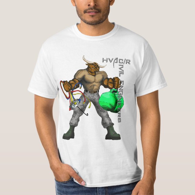 HVAC BULL 2011 TEE (Framsida)