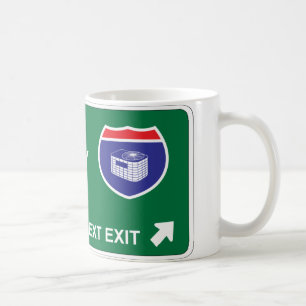 HVAC därefter går ut Kaffemugg