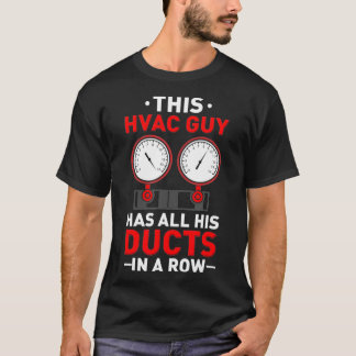 HVAC-entreprenörer har sina kablar på en rad _2 T Shirt