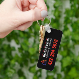 HVAC för uppvärmning och kylning Nyckelring