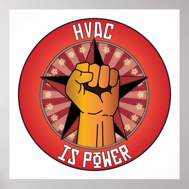 HVAC har effekt Poster (Framsidan)