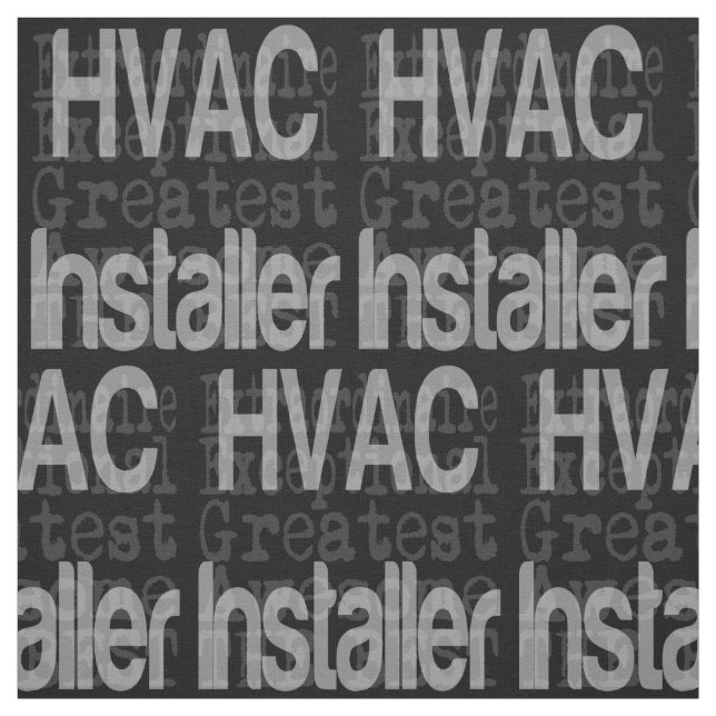 HVAC Installer Extraordinaire Tyg (Provkarta)