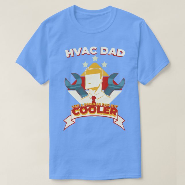 HVAC Pappa T Shirt (Design framsida)