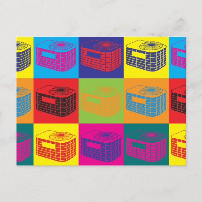 HVAC-popup Vykort (Framsida)