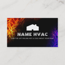 Hvac-sloganvisitkortar