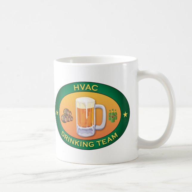 HVAC som dricker laget Kaffemugg (Höger)