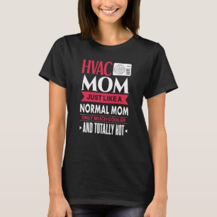 HVAC Tech Auktoriserad HVAC Tech Mamma HVAC Tech M T Shirt