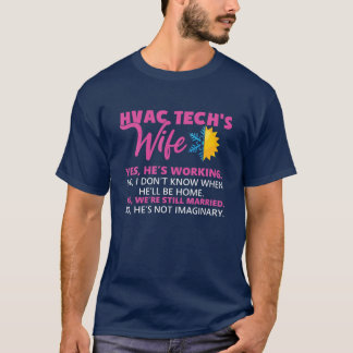 HVAC Tech Makfe Fungny tekniker Maka T Shirt