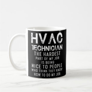 Hvac Technician Hvac Tech 12 Kaffemugg