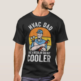 Hvac Technician Pappa T Shirt