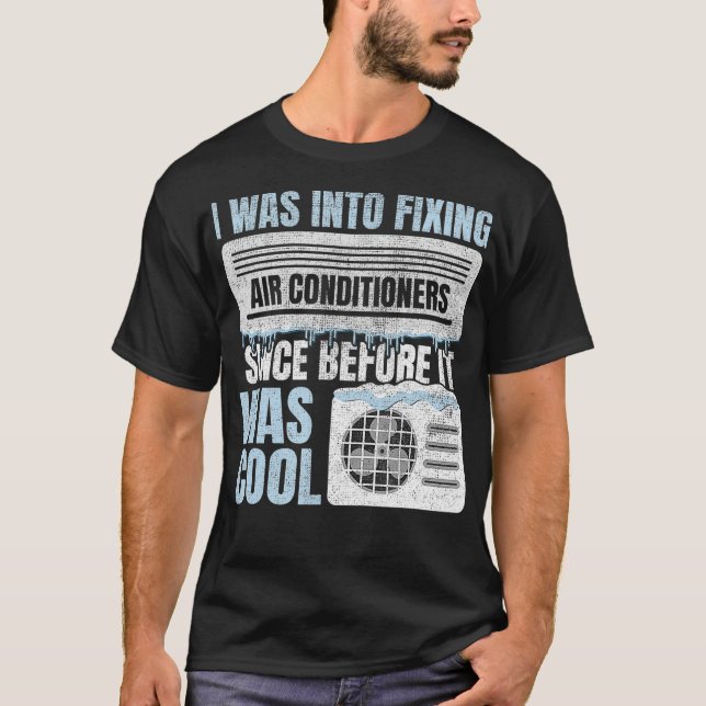 HVAC Technician Shirt Funny Hvac T shirt Manar Gif (Framsida)