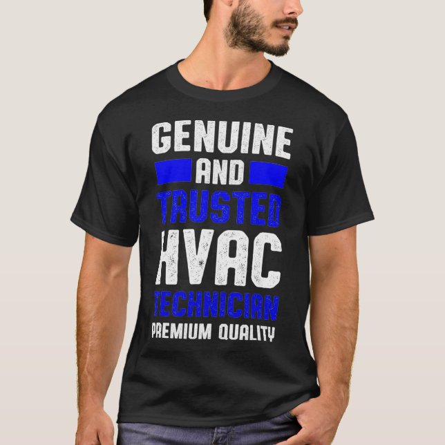 HVAC Technician Trust Funny HVAC Tech T Shirt (Framsida)