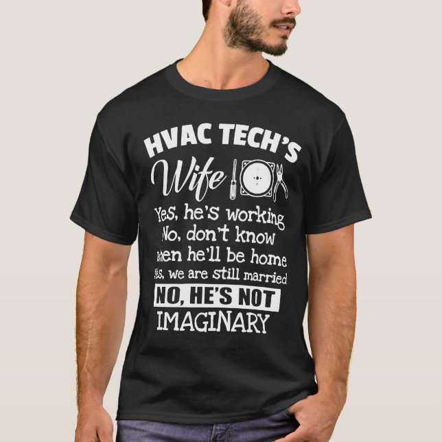 Hvac-techs fru tröja (Framsida)