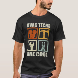 HVAC Techs HVAC-tekniker för Handyman T Shirt