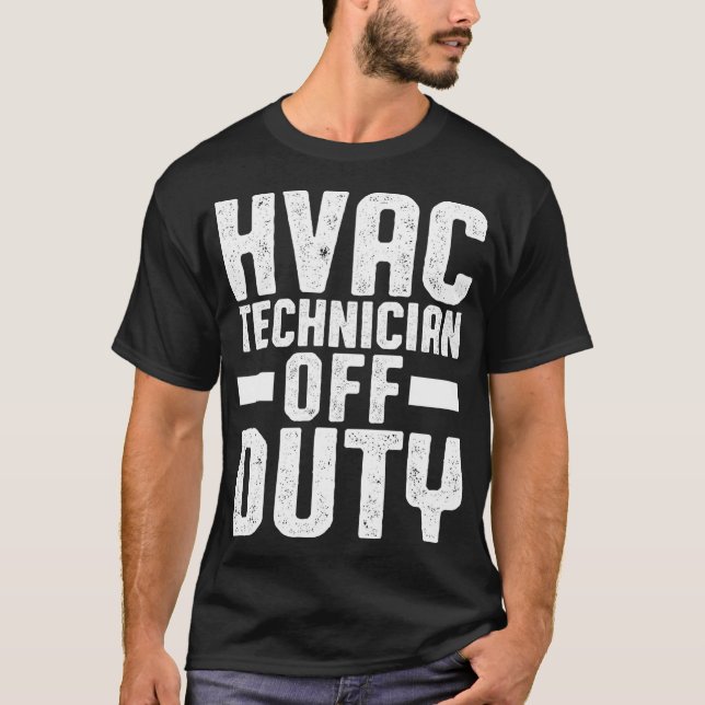 HVAC-tekniker av funktionell HVAC-teknik T Shirt (Framsida)