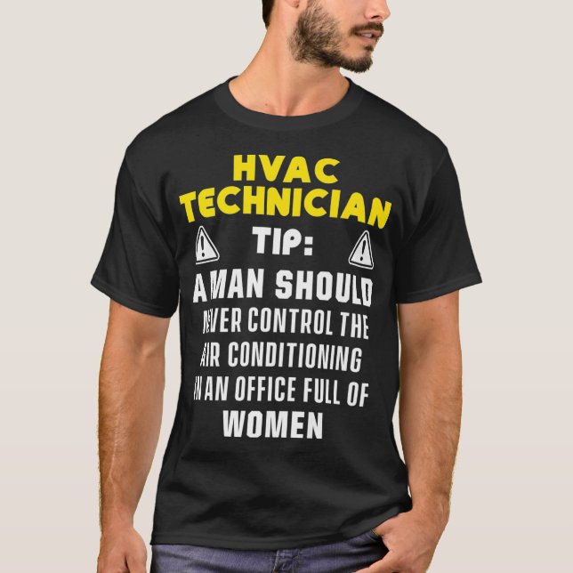 HVAC-tekniker Funny HVAC Tech Premium _46 T Shirt (Framsida)