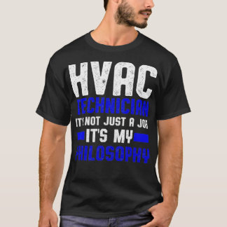 HVAC-tekniker Jobb för praktisk HVAC-teknik T Shirt