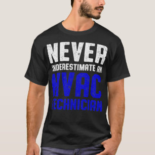 HVAC-tekniker underskattning av funktionell HVAC-t T Shirt