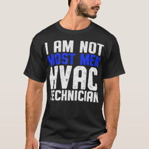 HVAC-teknikern mest Manar-funktionell HVAC-teknik T Shirt
