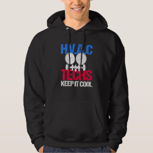 HVAC-teknikers Behålla IT-Coola Värmekylning Hoodie